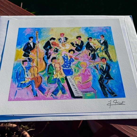 Jean-Claude Picot “Le Sacre du Printemps” Seriolithograph New Print - Picture 6 of 11